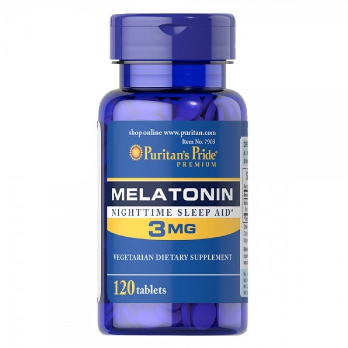 Puritan's Pride - Melatonin 3 мг / 120caps.​